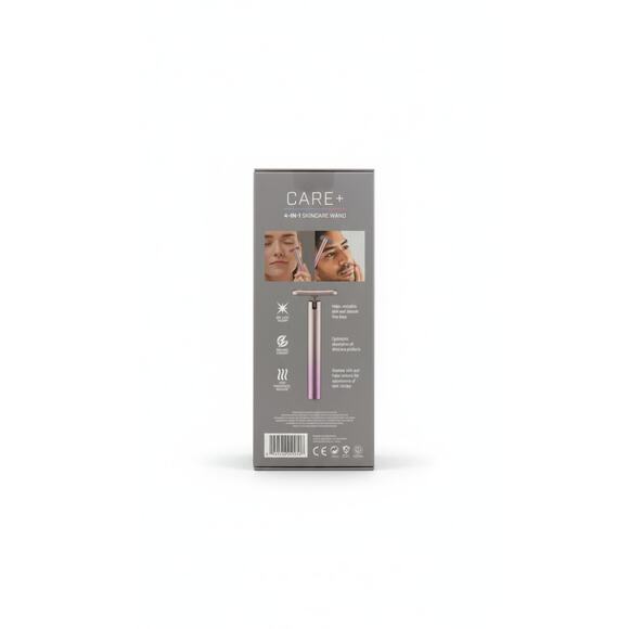 NEW Women's Men's iLive Care+ 4-in-1 Skincare Wand System Red Light Massage - Picture 2 of 2